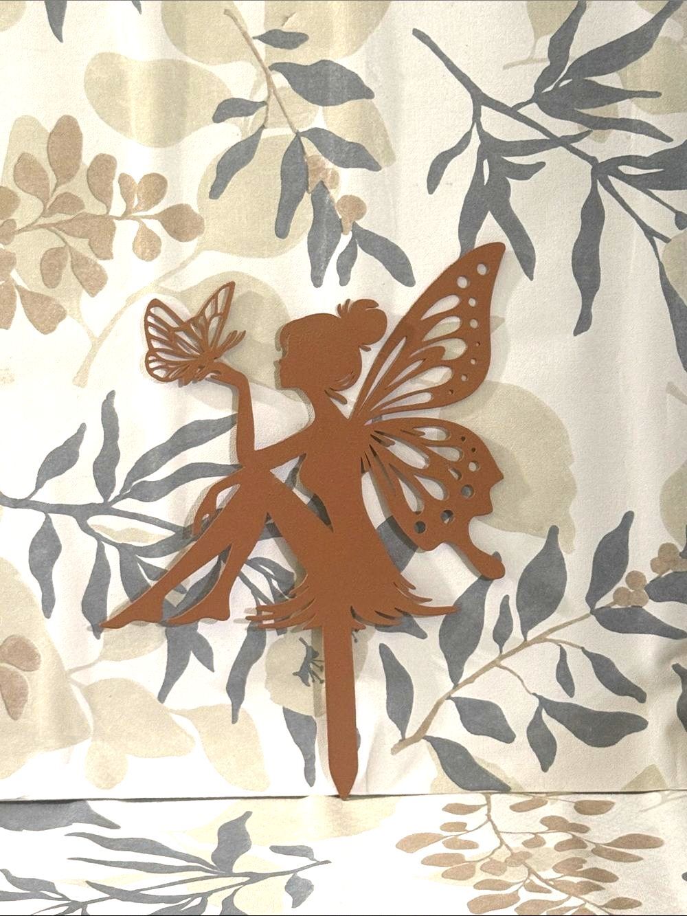 Rust Fairy Garden Stick/pick-NWT